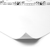 Colored Compass Navigation Instrument Poster (Hoek)