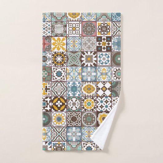 Colored Moroccan (Serviette à main)