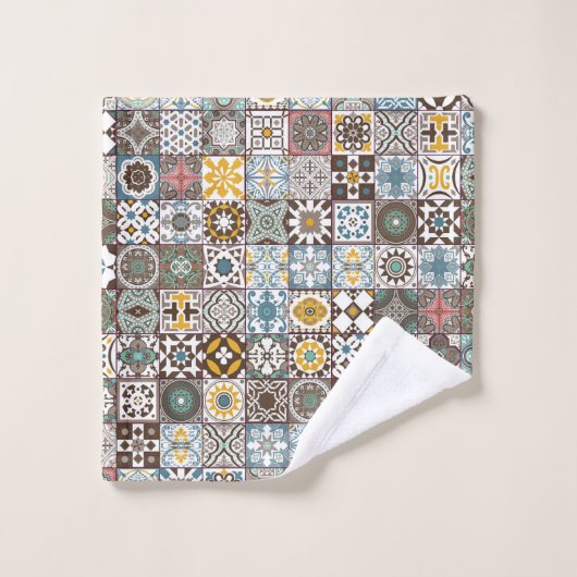 Colored Moroccan (Gant de toilette)