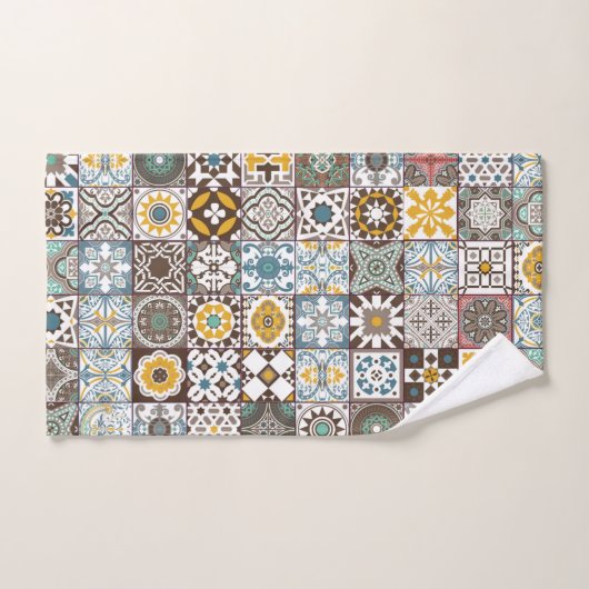 Colored Moroccan (Serviette à main)