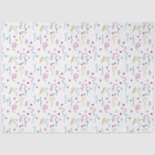 Colored Party Confetti Pattern Tissuepapier (Voorkant)