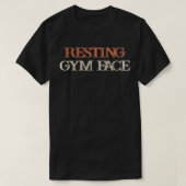 Colored Saying, Resting Gym Face Pullover (Design devant)