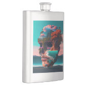 Colored Skull Head Flacon (Rechts)