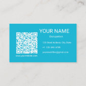 Colored Stones-Visitekaartje Visitekaartje (Achterkant)