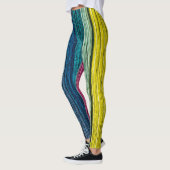 colored wood leggings (Gauche)