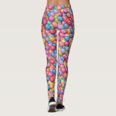 Colorée Candy Craze Leggings pour femmes (Dos)