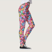 Colorée Candy Craze Leggings pour femmes (Droite)