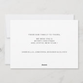 Colorée Holly Jolly| Carte de Noël (Dos)