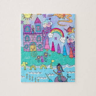 Colorée Kawaii Imaginaire magique Fairytale Puzzle