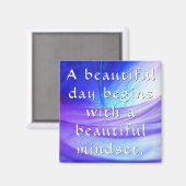 Colorée Motivation & Inspiration Mots Magnet (Recto/Verso)