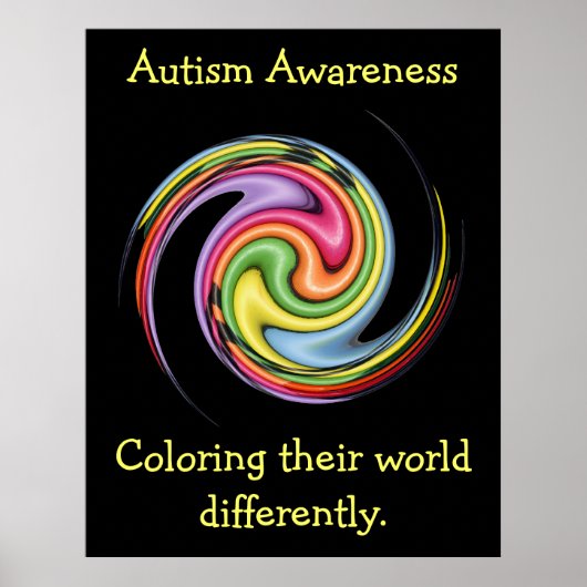 Colorer le monde différemment poster (Devant)