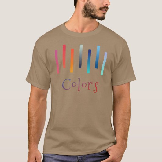 Colores color’s 色 t-shirt (Voorkant)
