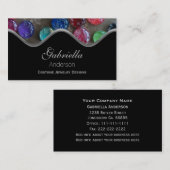 Colorés crépités Cabochon Jewel des cartes de (Devant / Derrière)