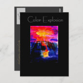 ColorExposion ArtPostCard Briefkaart (Voorkant / Achterkant)