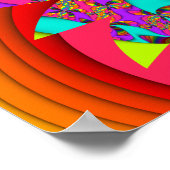 Colorez-moi brillant #3 Poster fractal (Coin)