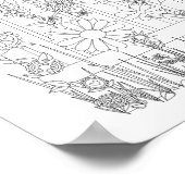 Colorez votre propre affiche (Coin)