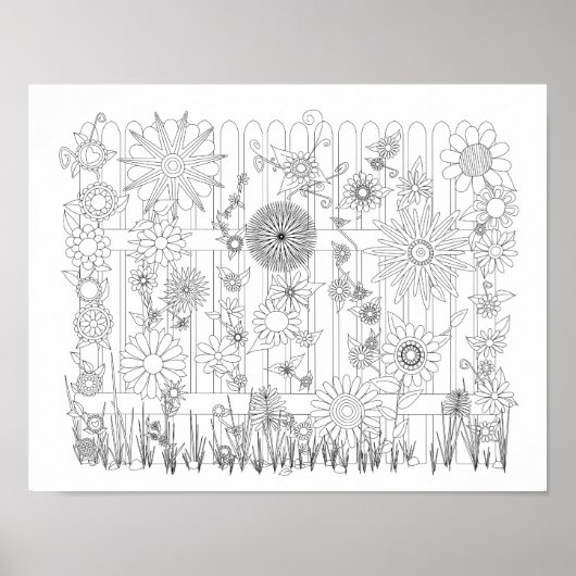 Colorez votre propre affiche (Devant)