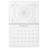 Colorez votre propre calendrier (Feb 2027)