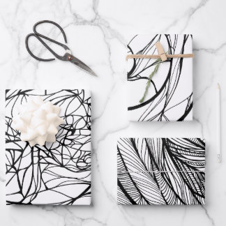 Colorez votre propre papier à envelopper ensemble