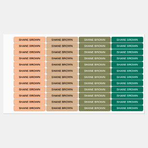 ColorFlex Iron-On-labels Labels