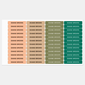 ColorFlex Iron-On-labels Labels