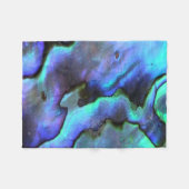 Colorful Abalone Seashell, prachtige Natuur Fleece Deken (Voorkant (Horizontaal))