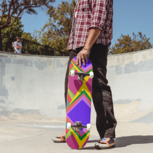 Colorful Absract art Skateboard