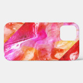 Colorful Abstract Art Hoesje-Mate iPhone Case (Achterkant (horizontaal))
