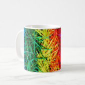 Colorful Abstract art Koffiemok (Voorkant links)