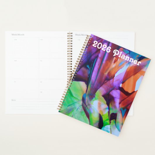 Colorful Abstract Art Planner (Display)