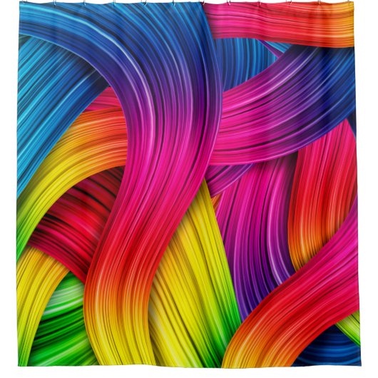 colorful abstract backgroundbackground,color,abstr douchegordijn (Voorkant)