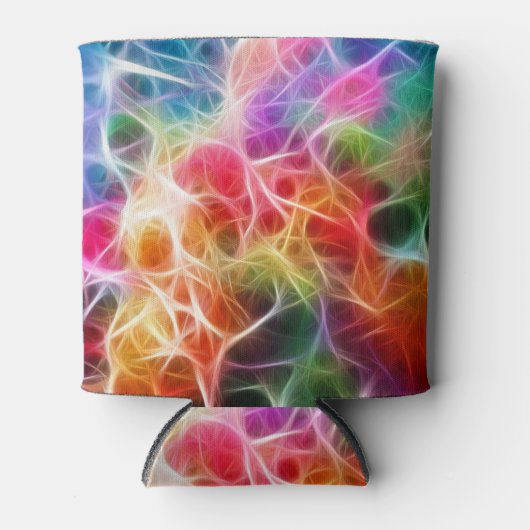 Colorful Abstract Bokeh-verlichtingselektriciteit Blikjeskoeler (Voorkant)