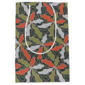 Colorful Abstract Botanical Medium Cadeauzakje (Voorkant)