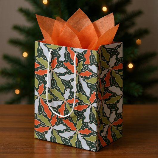 Colorful Abstract Botanical Medium Cadeauzakje