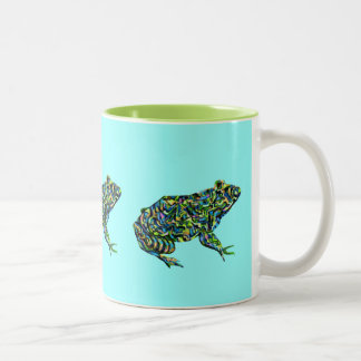 Colorful Abstract Bullfrog Mok