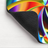 Colorful Abstract Design Mousepad Muismat (Hoek)