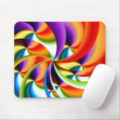 Colorful Abstract Design Mousepad Muismat (Met muis)