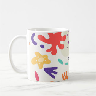 Colorful Abstract Design Mug Koffiemok