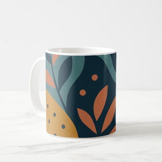 Colorful abstract design mugs (Devant gauche)