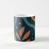Colorful abstract design mugs koffiemok (Center)