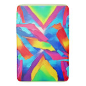 Colorful Abstract Expressionisme Art Badmat (Voorkant Verticaal)