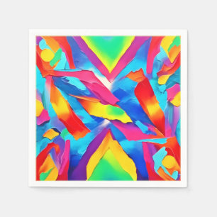 Colorful Abstract Expressionisme Art Servet