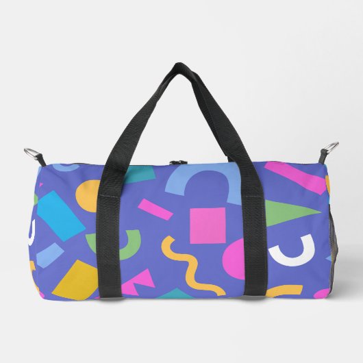 Colorful Abstract Geometric Memphis Style Pattern  Plunjezak (Voorkant)