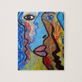 Colorful Abstract Graffiti Legpuzzel