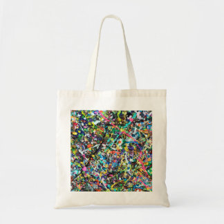 Colorful Abstract kunstschilderingspatroon koelen Tote Bag