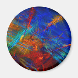 Colorful Abstract Magnet Magneet