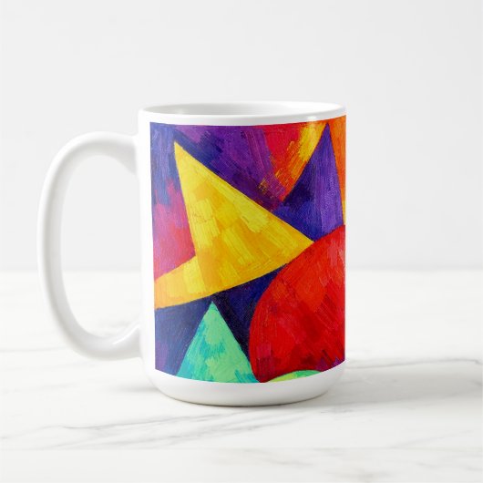 Colorful abstract Mug (Gauche)