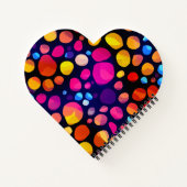 Colorful Abstract Notitieboek (Achterkant)