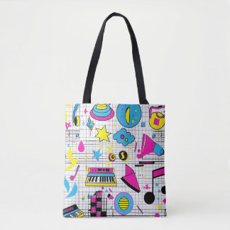 Colorful Abstract Pattern Canvas tas