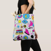 Colorful Abstract Pattern Canvas tas (Dichtbij)
